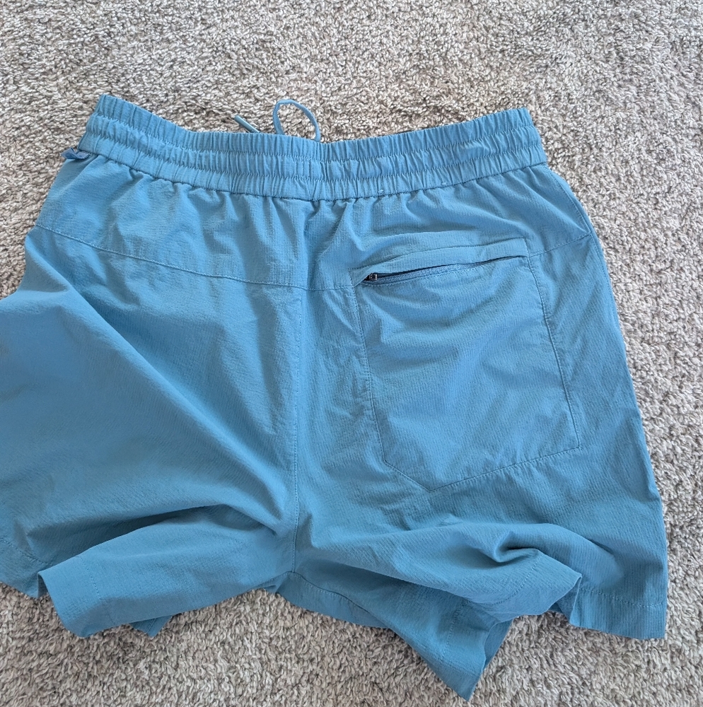 Lululemon Commission Hybrid Short 5" Blue Men’s Size S Linerless - Picture 5 of 5